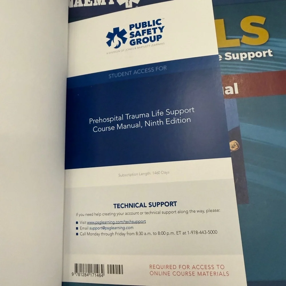 PHTLS Course Manual - Blue Ninth Edition
